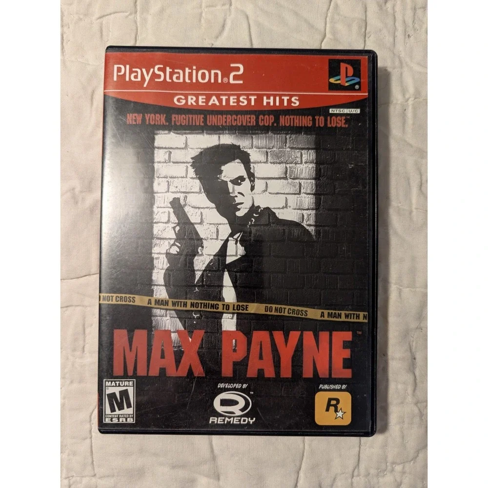 Max Payne (Sony PlayStation 2, 2002, pre-owned)